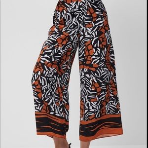 French connection Afara drape culottes